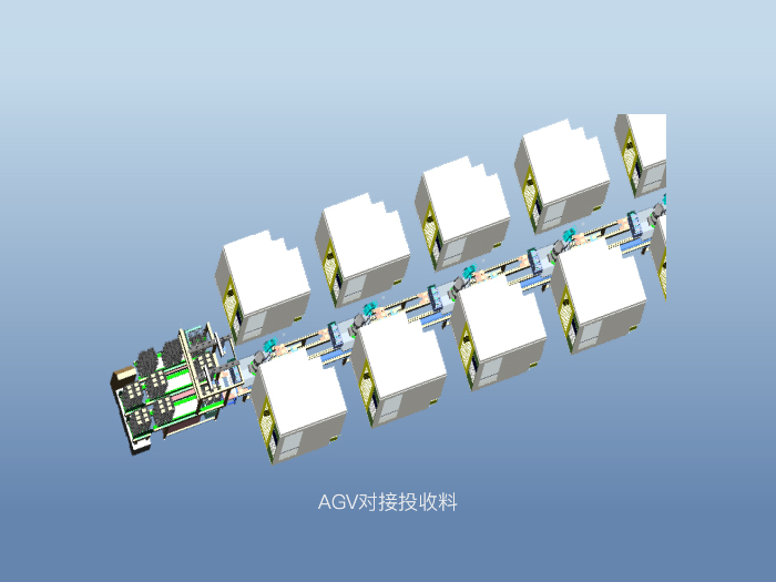 CNC無(wú)人化生產(chǎn)車間